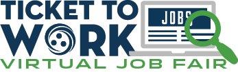 Ticket to Work Virtual Job Fair logo