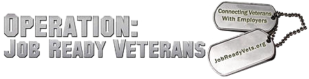 Operation: Job Ready Veterans logo