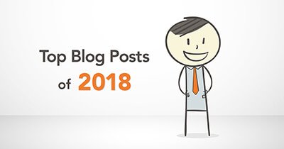 Graphic of Ben with text "Top Blog Posts of 2018"