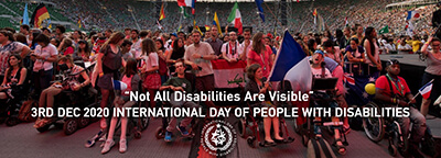 Poster of the 2020 International Day of People with Disabilities