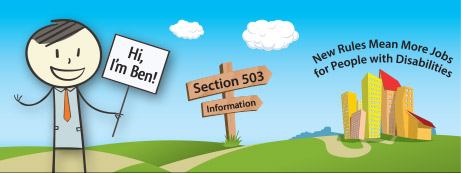 Image of Ben the Beneficiary and arrows pointing to Section 503 Information