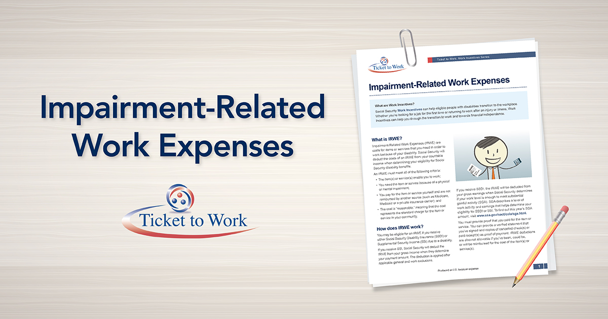 impairment-related-work-expenses-ticket-to-work-social-security