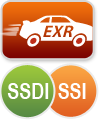 Icons representing EXR, SSDI and SSI